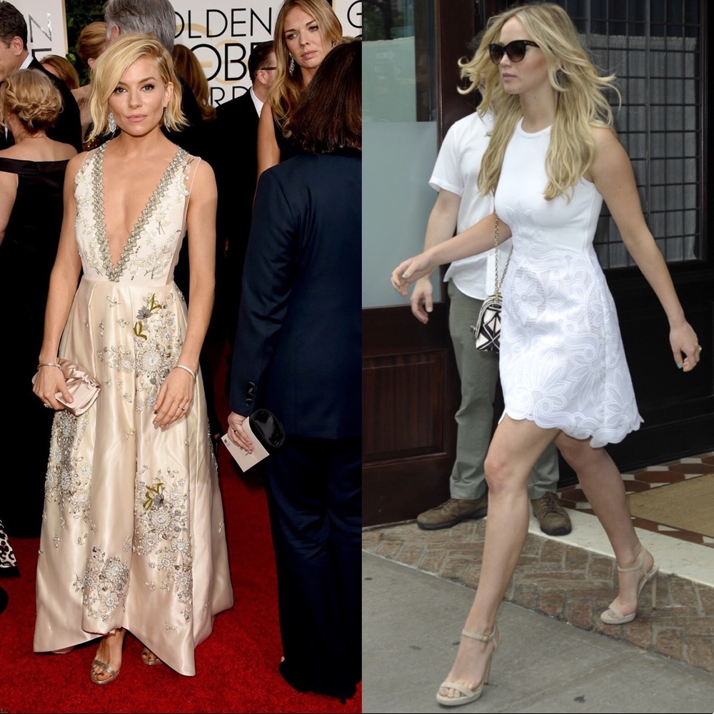 🍾🆕 Jimmy Choo ღ Shimmer Platform Stiletto Heels - Picture 4 of 8